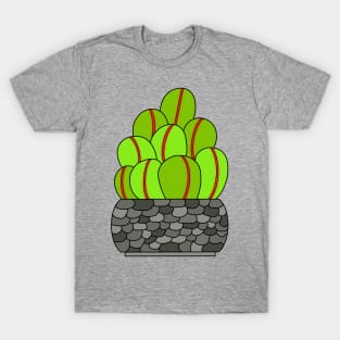 Cute Cactus Design #67: Tennis Ball Cactuses T-Shirt